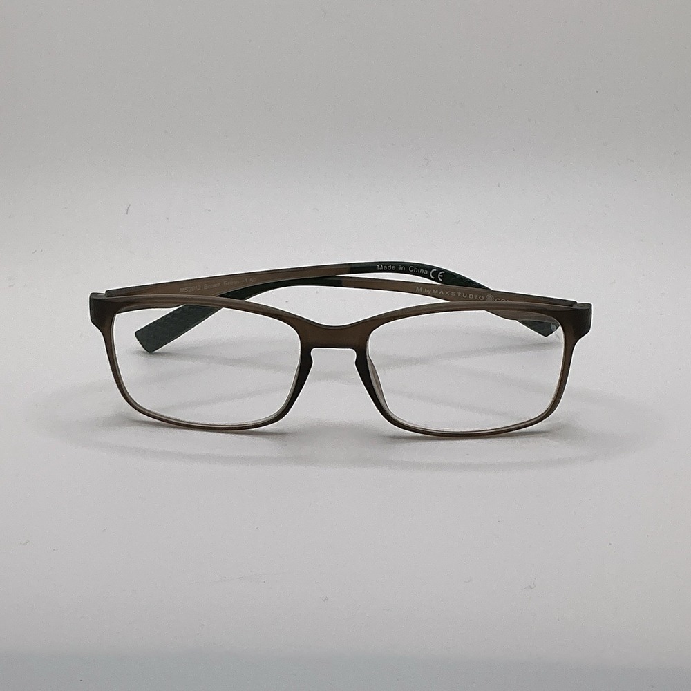 Max Studio Reading Glasses Frames MS2012‎ Brown Green  +1.50